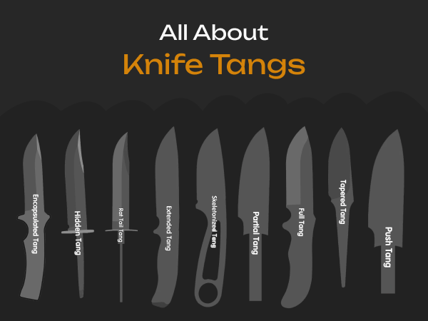 Ultimate Guide on knives Tang