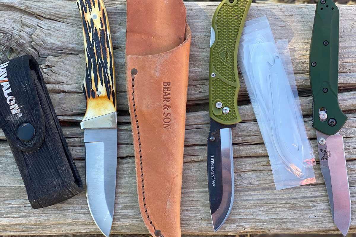 Outdoor adventure Skinning Knives