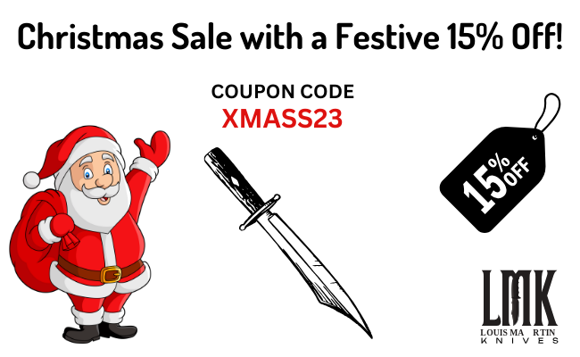 christmas sale with a festive 15% off