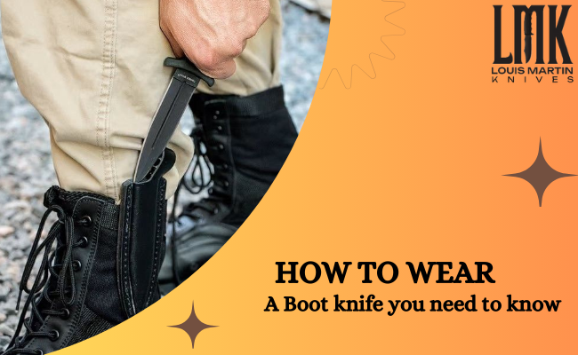 how to wear a boot knife