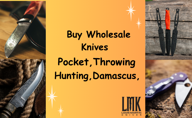 buy wholesale knives - pocket, damascus, hunting, throwing
