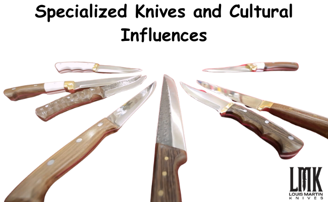 specialized knives and cultural influences