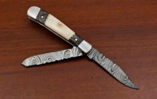 dual blade folding pocket knife