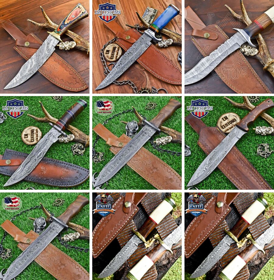 Bowie Knife: 10-Piece - Louis Martin Knives