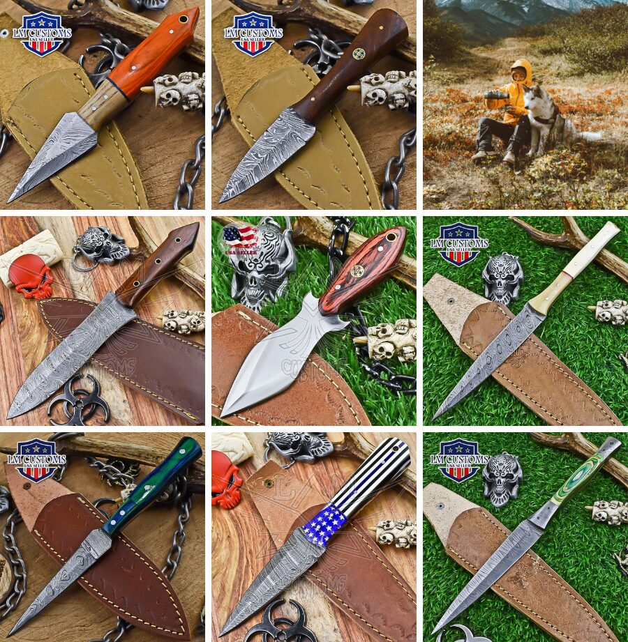 Dagger Knife: 10-Piece - Louis Martin Knives