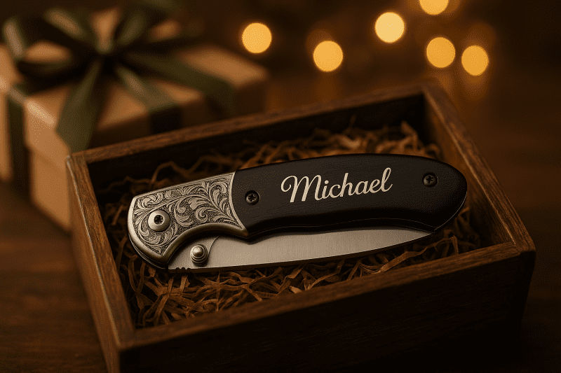 Engraved Pocket Knives